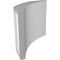 Ekena Millwork 6-in. W x 6-in. D x 6-in. H Thorton Architectural Grade PVC Knee Brace BRCP06X06X06THR - alternate 5